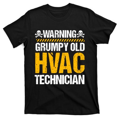 Hvac Technician Hvacr Tech Work Mechanic Installer Service T-Shirt