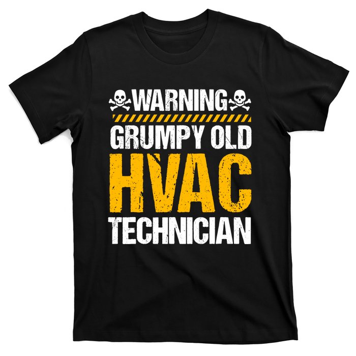 Hvac Technician Hvacr Tech Work Mechanic Installer Service T-Shirt