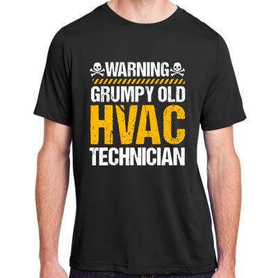 Hvac Technician Hvacr Tech Work Mechanic Installer Service Adult ChromaSoft Performance T-Shirt