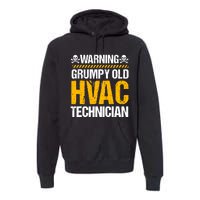 Hvac Technician Hvacr Tech Work Mechanic Installer Service Premium Hoodie