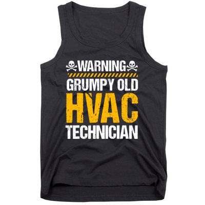 Hvac Technician Hvacr Tech Work Mechanic Installer Service Tank Top