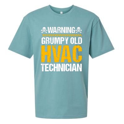 Hvac Technician Hvacr Tech Work Mechanic Installer Service Sueded Cloud Jersey T-Shirt