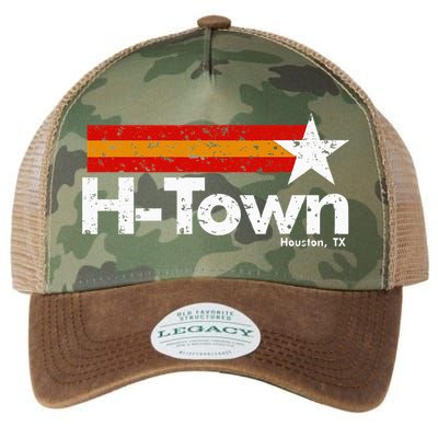 H Town Houston Texas Legacy Tie Dye Trucker Hat