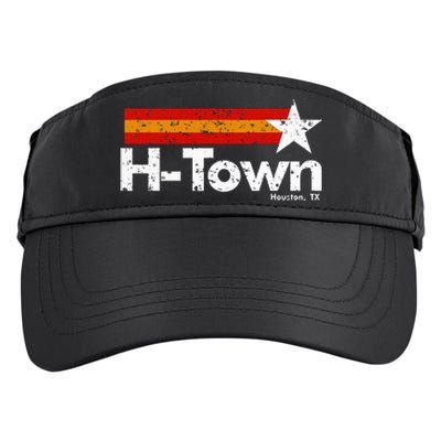 H Town Houston Texas Adult Drive Performance Visor