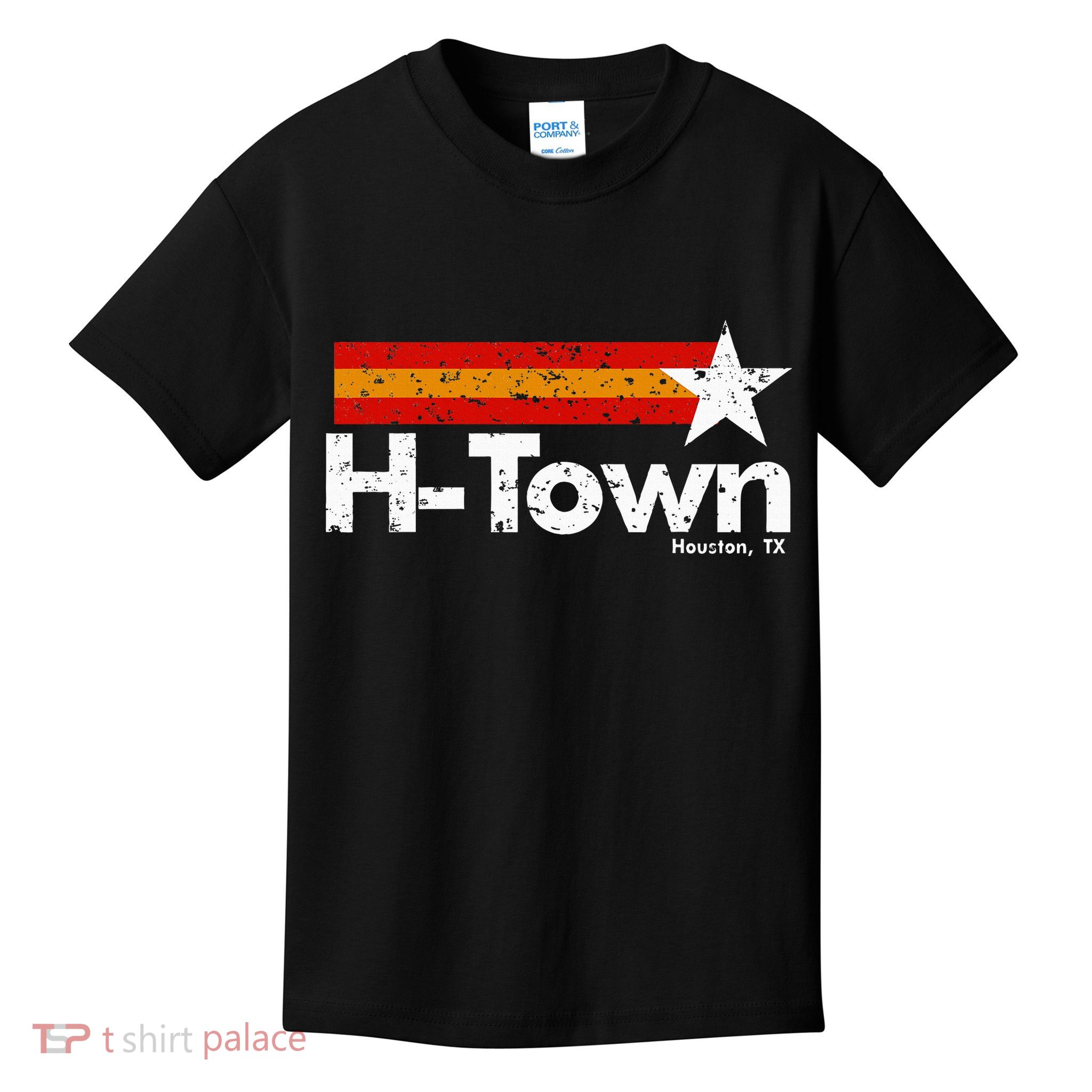 H Town Houston Texas Kids T-Shirt