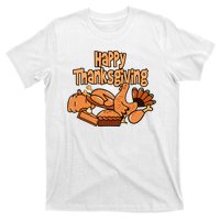 Happy Thanksgiving Holiday Festive Turkey T-Shirt