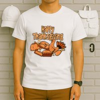Happy Thanksgiving Holiday Festive Turkey T-Shirt