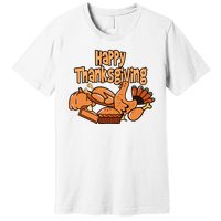 Happy Thanksgiving Holiday Festive Turkey Premium T-Shirt