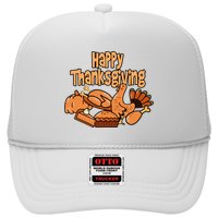 Happy Thanksgiving Holiday Festive Turkey Trucker Hat