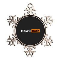 Hawk Tuah Metallic Star Ornament