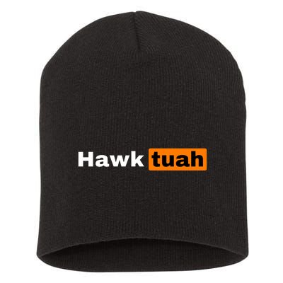 Hawk Tuah Short Acrylic Beanie