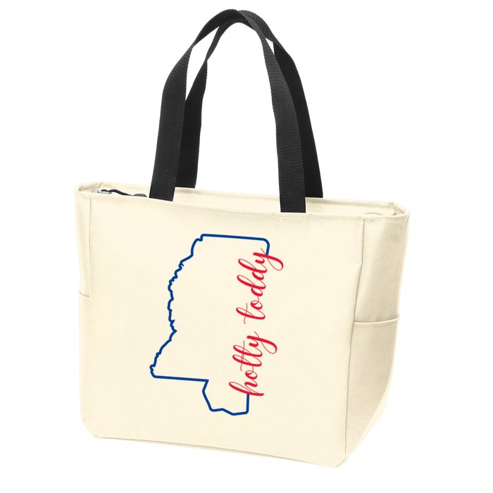 Hotty Toddy Zip Tote Bag