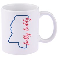 Hotty Toddy 11oz C Handle Ceramic Mug
