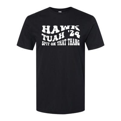 Hawk Tuah Softstyle CVC T-Shirt