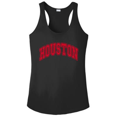 Houston Throwback Ladies PosiCharge Competitor Racerback Tank