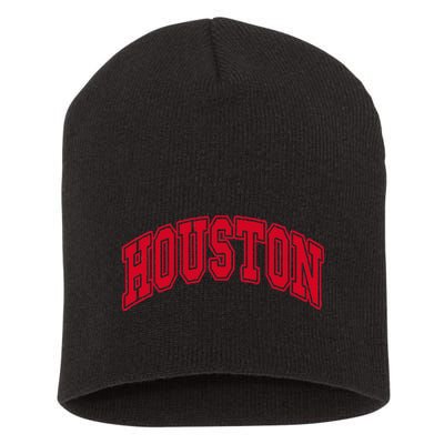 Houston Throwback Short Acrylic Beanie