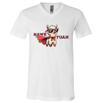 Hawk Tuah V-Neck T-Shirt