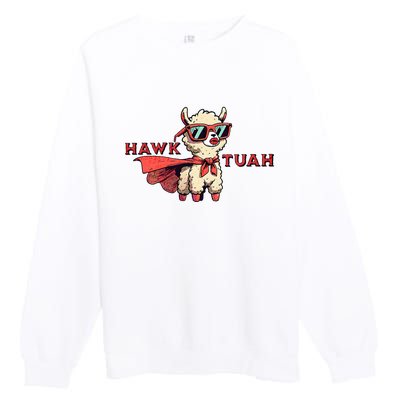 Hawk Tuah Premium Crewneck Sweatshirt