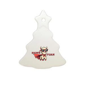 Hawk Tuah Ceramic Tree Ornament