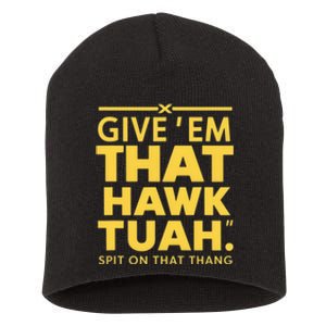 Hawk Tuah Short Acrylic Beanie