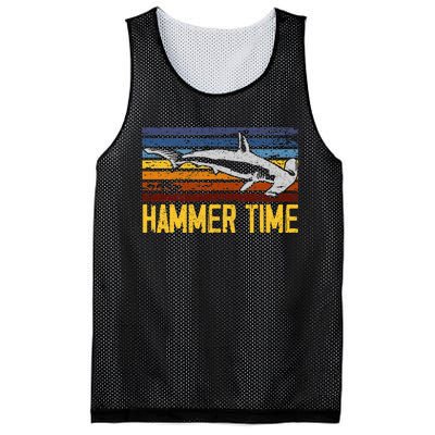 Hammer Time Hammerhead Shark Marine Biology Animal Mesh Reversible Basketball Jersey Tank