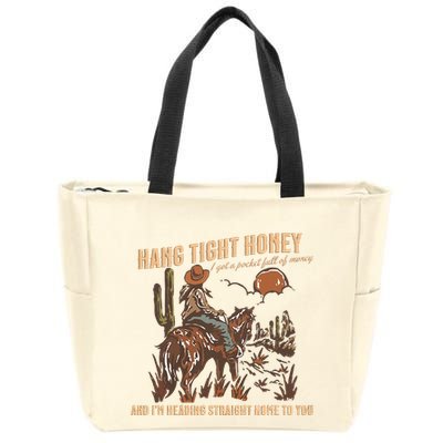 Hang Tight Honey Zip Tote Bag