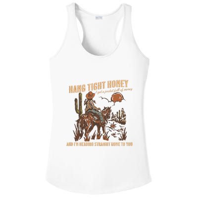Hang Tight Honey Ladies PosiCharge Competitor Racerback Tank