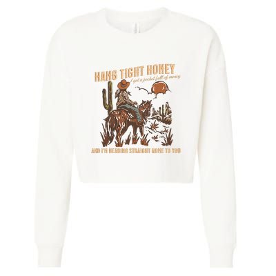 Hang Tight Honey Cropped Pullover Crew