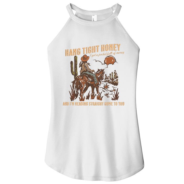 Hang Tight Honey Women's Perfect Tri Rocker Tank