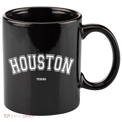 Houston Texas 11oz C Handle Ceramic Mug
