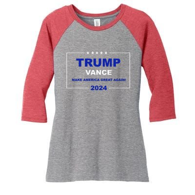 Hogan Trump Women's Tri-Blend 3/4-Sleeve Raglan Shirt