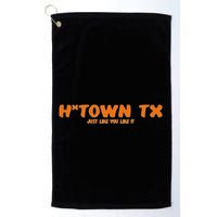 Houston Texas Htown Pride Golf Towel