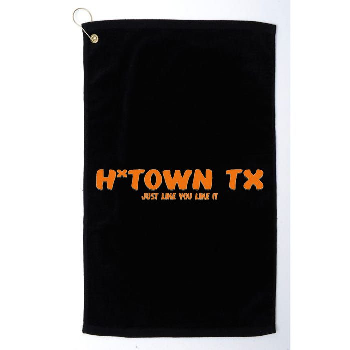 Houston Texas Htown Pride Golf Towel