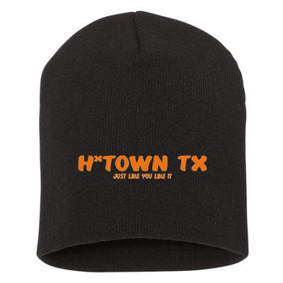 Houston Texas Htown Pride Short Acrylic Beanie