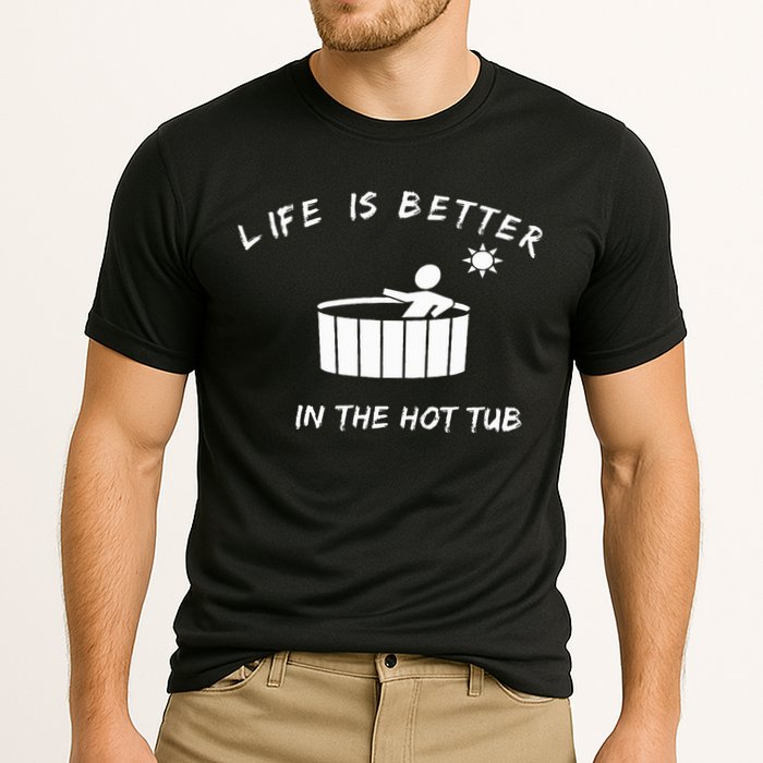 Hot Tub Cooling Performance Crew T-Shirt