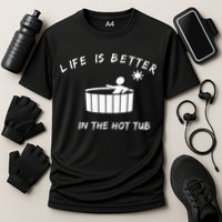Hot Tub Cooling Performance Crew T-Shirt