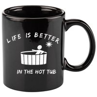 Hot Tub 11oz C Handle Ceramic Mug