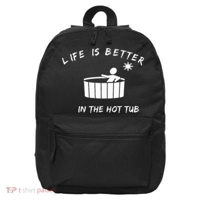 Hot Tub 16 in Basic Backpack