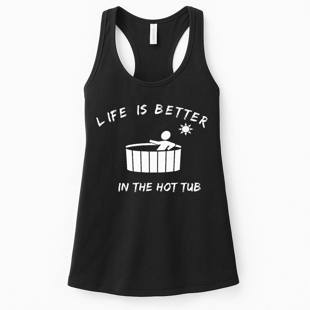 Hot Tub Womens Tank Top