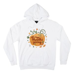 Happy Thanksgiving Holiday Pumpkin Autumn Hoodie