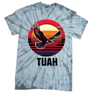 Hawk Tuah Hawk Tush Tie-Dye T-Shirt