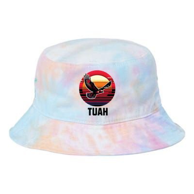 Hawk Tuah Hawk Tush Tie Dye Newport Bucket Hat