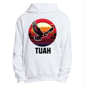 Hawk Tuah Hawk Tush Urban Pullover Hoodie