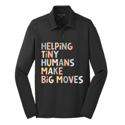 Helping Tiny Humans Make Big Moves Silk Touch Performance Long Sleeve Polo