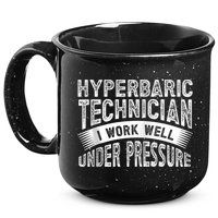 Hyperbaric Technologist Hyperbaric Technician Zip Hoodie 15oz Campfire Ceramic Mug