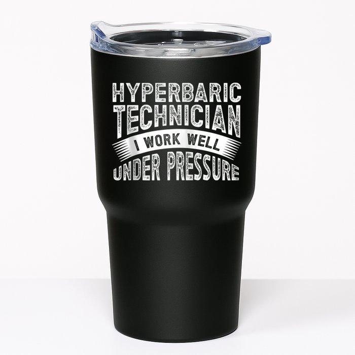 Hyperbaric Technologist Hyperbaric Technician Zip Hoodie Tumbler