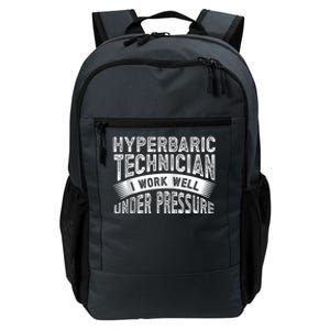 Hyperbaric Technologist Hyperbaric Technician Zip Hoodie Daily Commute Backpack