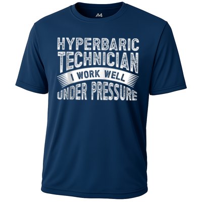 Hyperbaric Technologist Hyperbaric Technician Zip Hoodie Performance Shirt