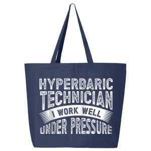 Hyperbaric Technologist Hyperbaric Technician Zip Hoodie 25L Jumbo Tote