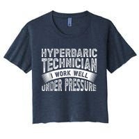 Hyperbaric Technologist Hyperbaric Technician Zip Hoodie Crop Top